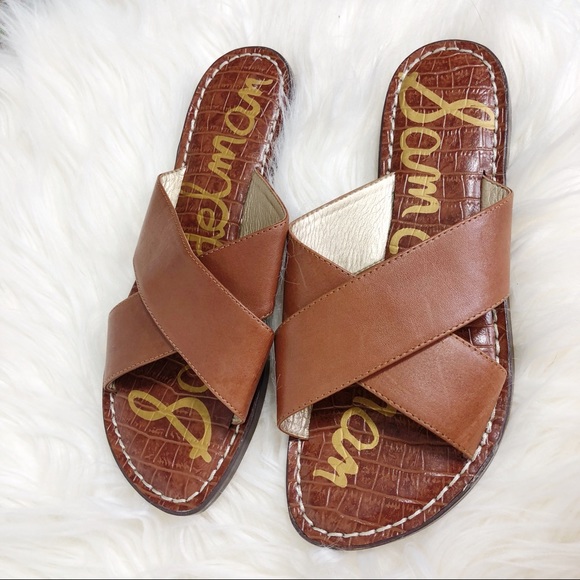 Sam Edelman Shoes - Sam Edelman / Kora Leather Criss Cross Sandals